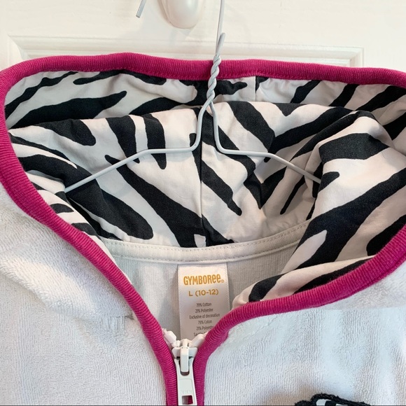 Gymboree Youth Girls Hooded Swim Coverup ๐บ Size Large (10-12) - Picture 10 of 15